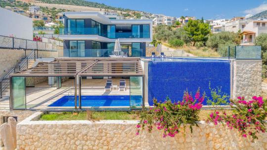 Villa Aquamarine is 4 Bedroom Villa in Kalkan With Seaview