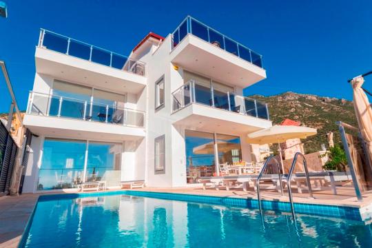 Villa Lagoon is 3 Bedroom Private Pool Villa With 15 Minutes Walk to Kalkan Town