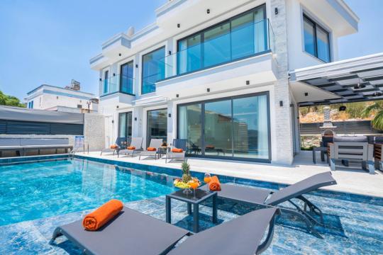 Villa Moonset Kalkan is 3 Bedroom Private Pool and Seaview Villa in Kalkan