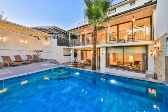 Villa Orange is 3 Bedroom Kalkan Town Villa With Private Pool