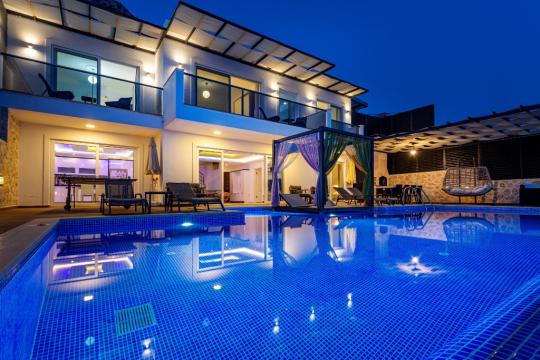Villa Regal is 4 Bedroom Private Villa in Kalkan With Seaview