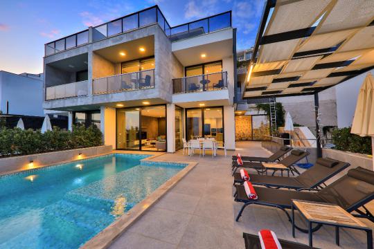 Villa Skylight is 3 Bedroom Kalkan Villas With Seaview